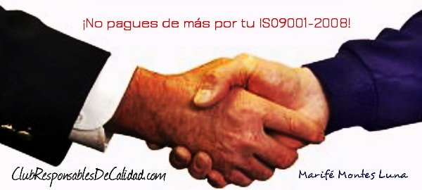 No PAgues de mas por tu ISO 9001 - 2008 !